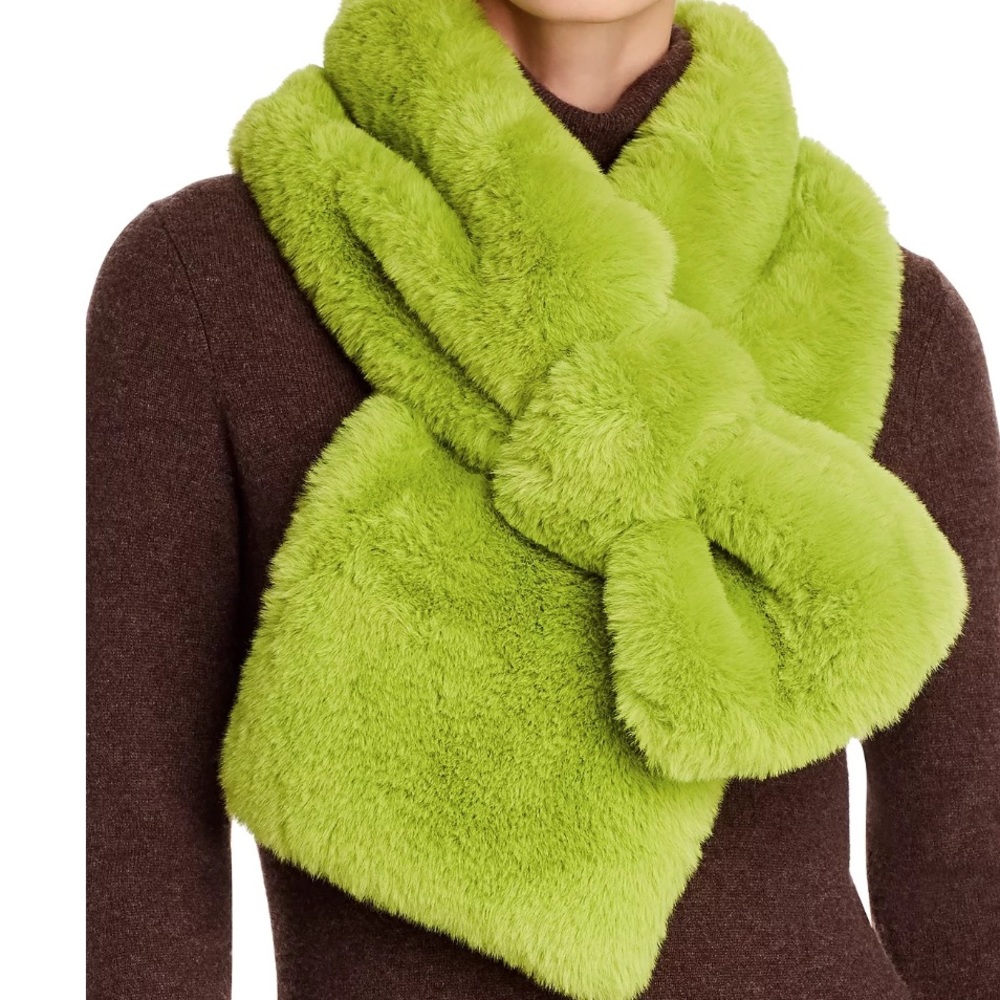 NEW: Apparis Luna Neon Green Scarf